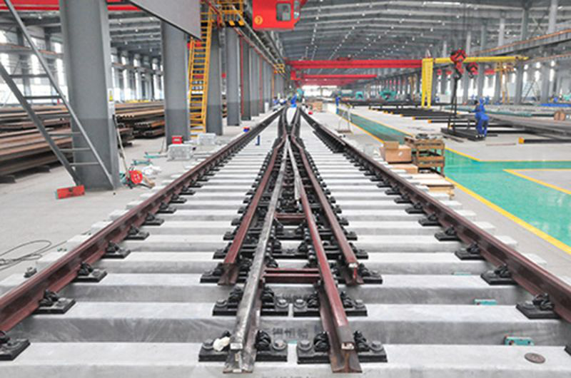 UIC60-18 Switch for High-speed Railway with a Speed of 220km/h that Exported to Venezuela