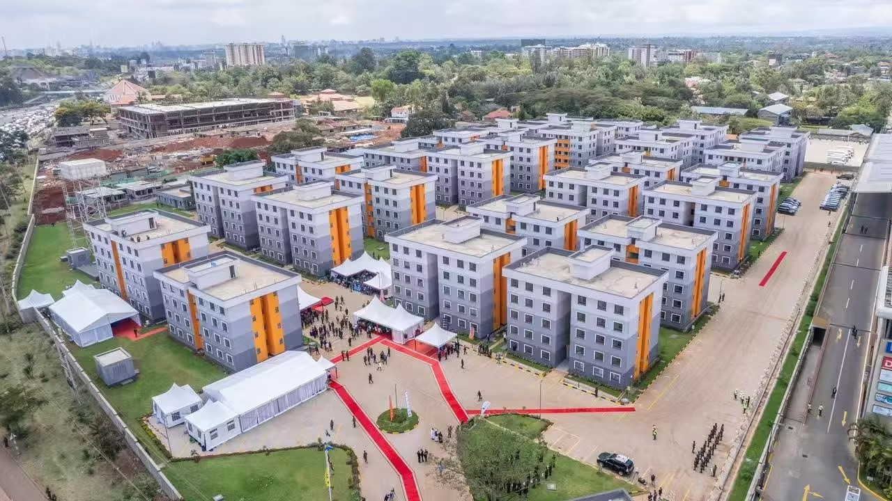Roysambu Site of Kenya Ministry of Defence Housing Project Completed and Handed Over